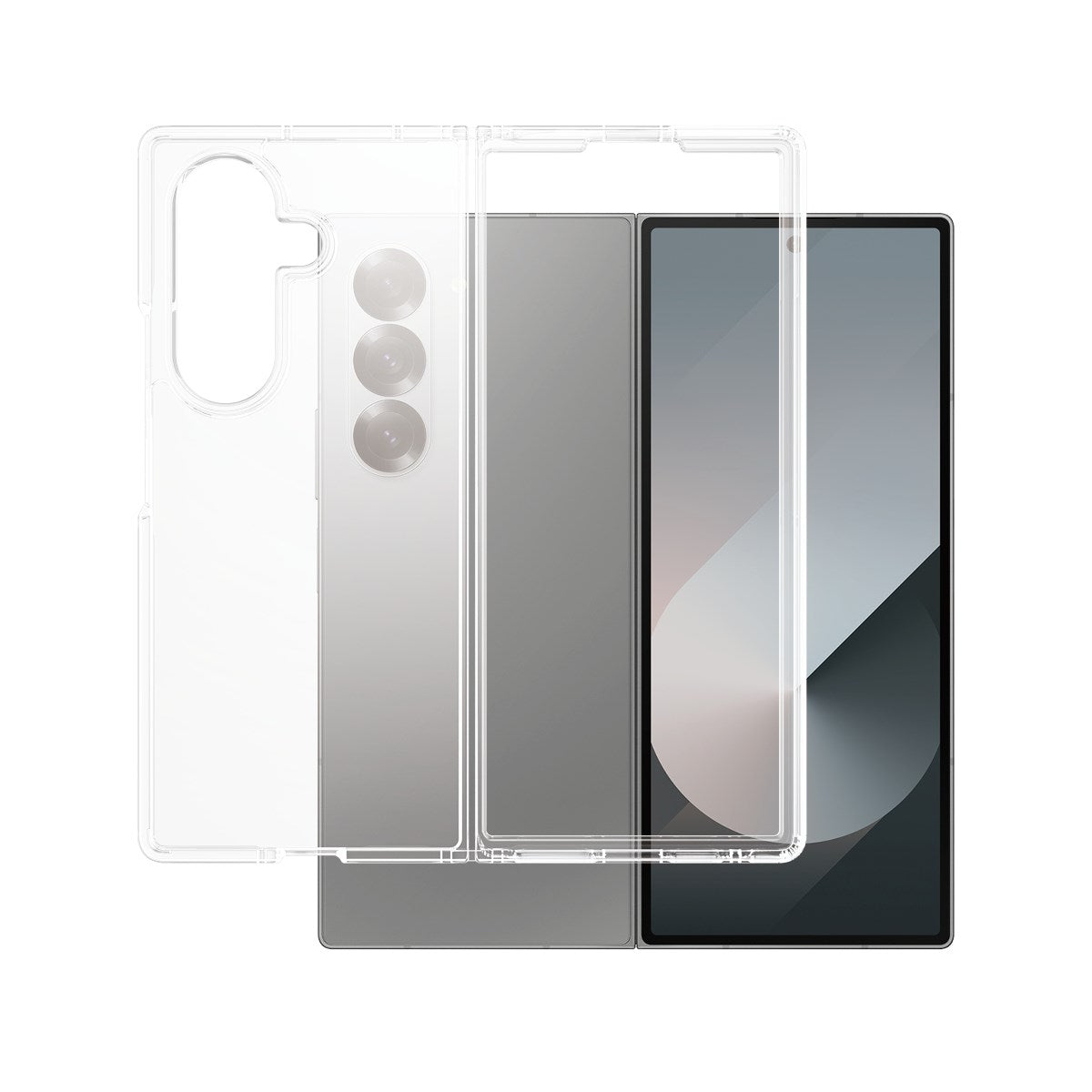 CARE by PanzerGlass® Flagship Case Urban Combat m. Klarer Rahmen Samsung Galaxy Z Fold7